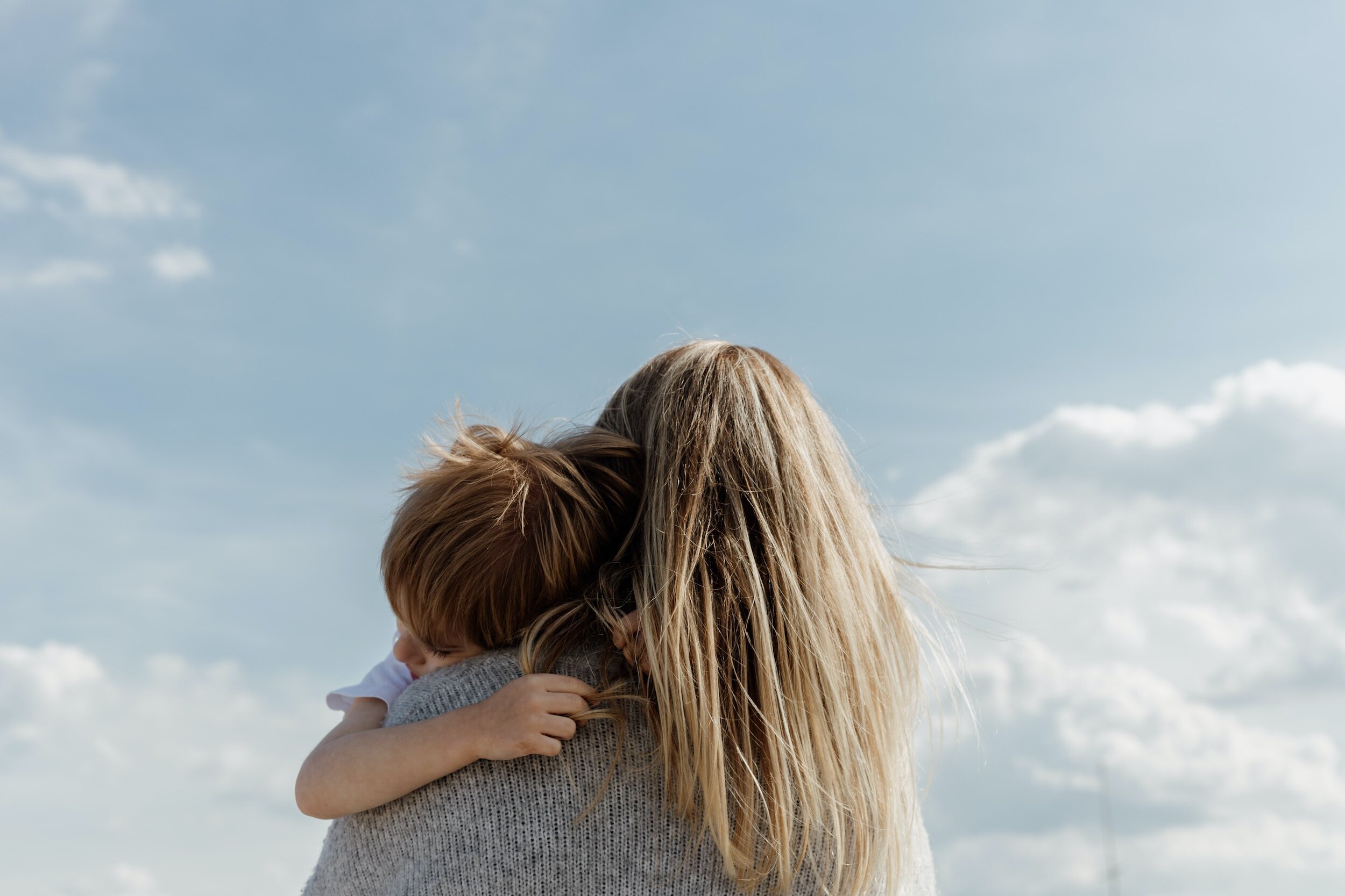 mother and son